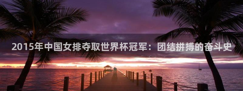 2026世界杯直播免费观看:2015年中国女排夺取世界杯冠军:团结拼搏的奋斗史